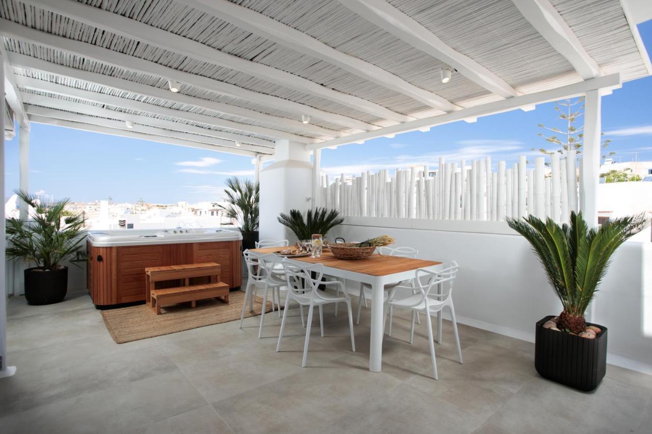 Manda Luxury Apartments Naxos City ภายนอก รูปภาพ