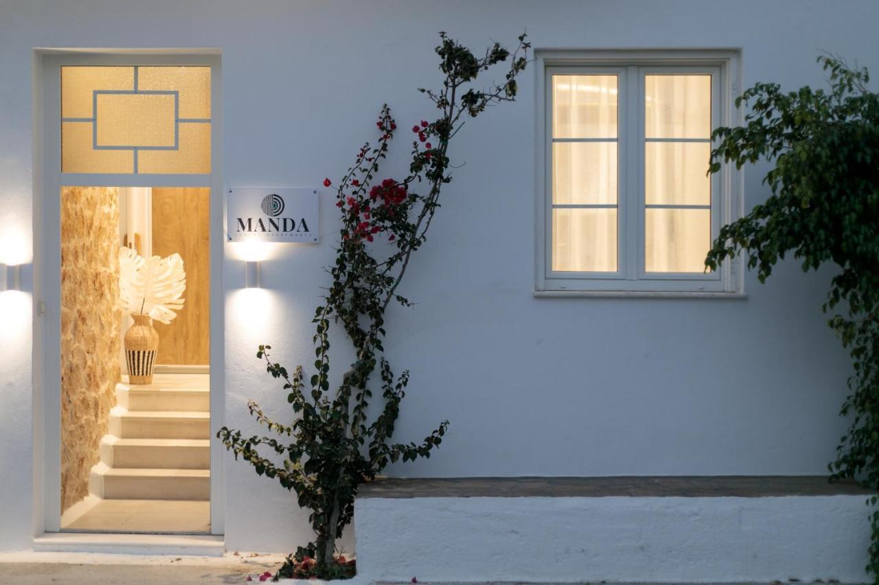 Manda Luxury Apartments Naxos City ภายนอก รูปภาพ