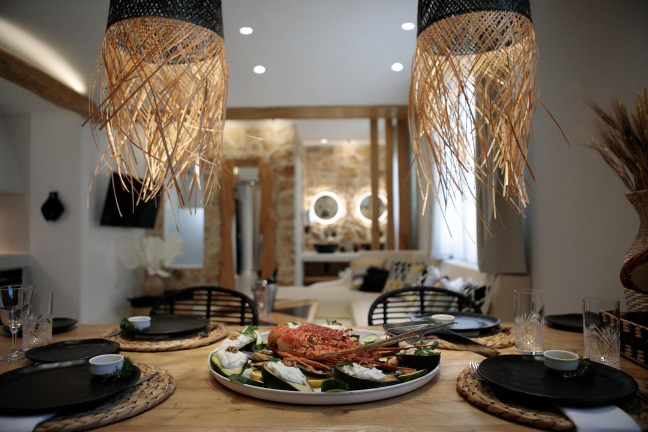 Manda Luxury Apartments Naxos City ภายนอก รูปภาพ