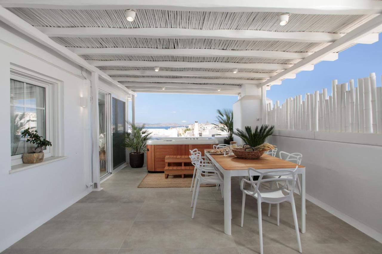 Manda Luxury Apartments Naxos City ภายนอก รูปภาพ