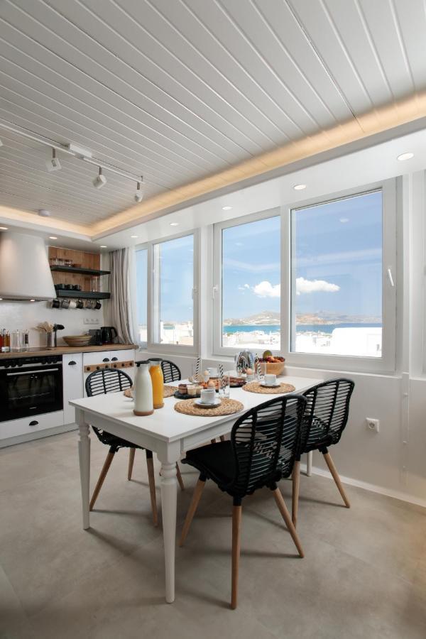 Manda Luxury Apartments Naxos City ภายนอก รูปภาพ