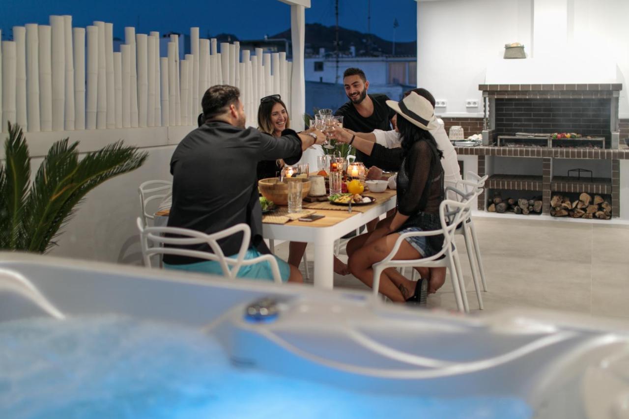 Manda Luxury Apartments Naxos City ภายนอก รูปภาพ